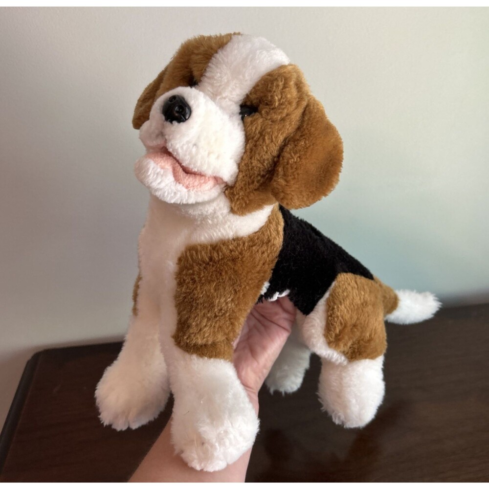 Sunny & Co. Toys Dog Hand Puppet Plush Beagle St. Bernard 2008